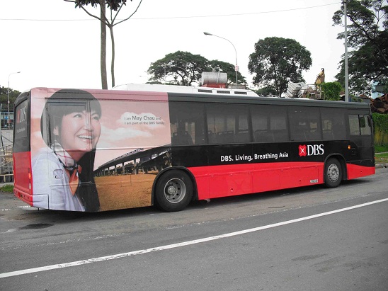 bus advertisements